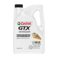 Castrol GTX Ultraclean 5W-20 Synthetic Blend Motor Oil, 5 Quarts EasyOptionXY LLC