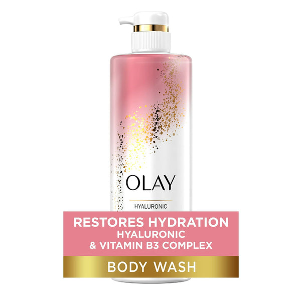 Olay Cleansing & Nourishing Liquid Body Wash with Vitamin B3 and Hyaluronic Acid, 20 fl oz EasyOptionXY LLC