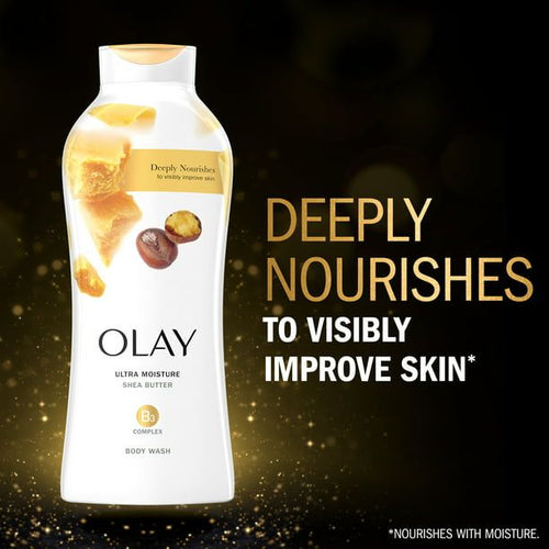 Olay Ultra Moisture Body Wash with Shea Butter, 22 fl oz EasyOptionXY LLC