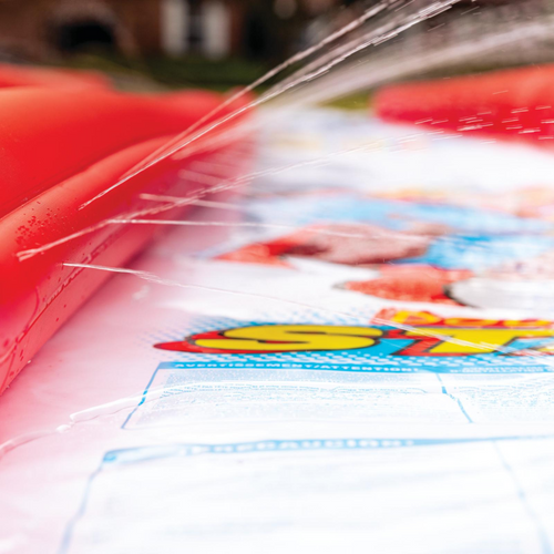 WOW Sports DC Comics Flash vs Superman Lawn Slide Jupiter Gear