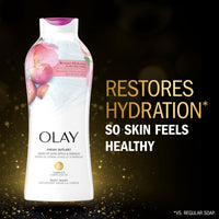 Olay Fresh Outlast Body Wash, Star Apple & Hibiscus, 22 fl oz EasyOptionXY LLC