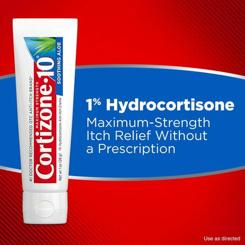 Cortizone 10 Maximum Strength Soothing Aloe Anti-Itch Cream, 2 oz EasyOptionXY LLC