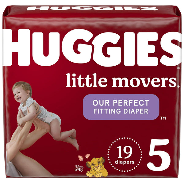Huggies Little Movers Baby Diapers Size 5; 19 Count EasyOptionXY LLC