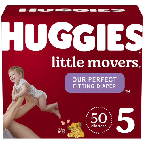 Huggies Little Movers Baby Diapers Size 5; 50 Count EasyOptionXY LLC