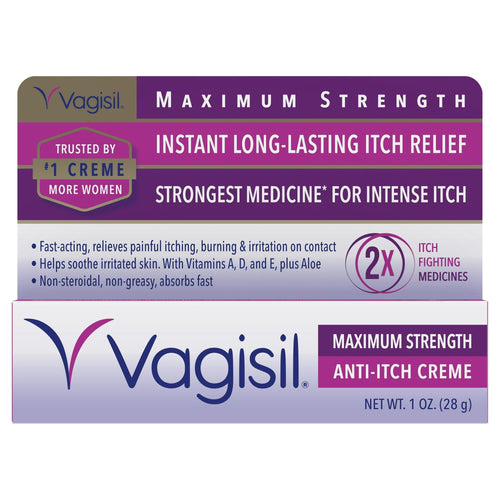 Vagisil Maximum Strength Anti-Itch Cream, 1 oz EasyOptionXY LLC