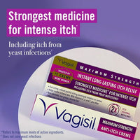 Vagisil Maximum Strength Anti-Itch Cream, 1 oz EasyOptionXY LLC