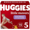 Huggies Little Movers Baby Diapers Size 5; 92 Count EasyOptionXY LLC