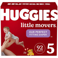 Huggies Little Movers Baby Diapers Size 5; 92 Count EasyOptionXY LLC