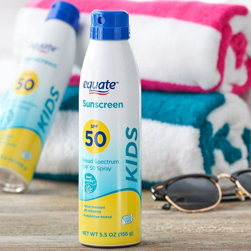 Equate Kids Sunscreen Spray, SPF 50, 11 oz, 2 Count EasyOptionXY LLC