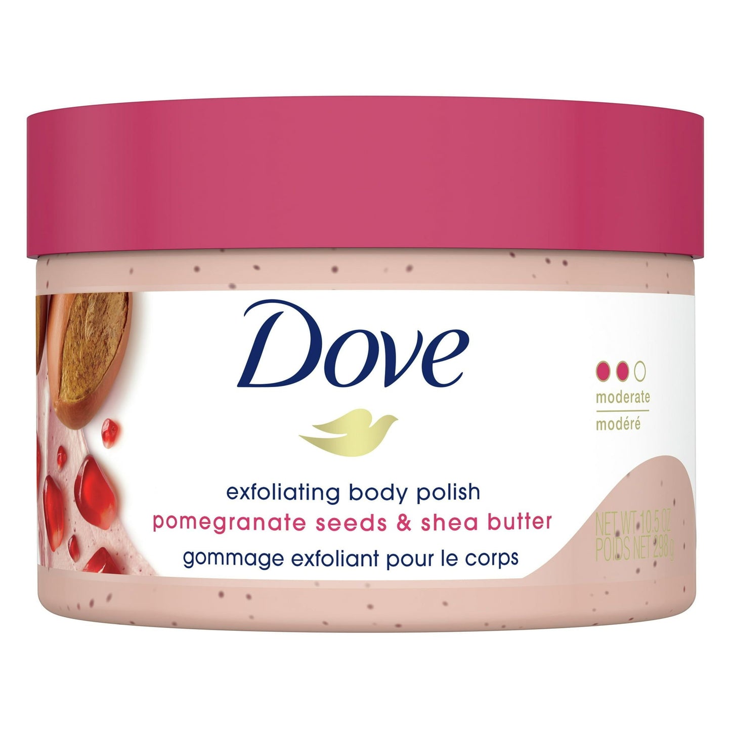 Dove Exfoliating Body Polish Scrub Pomegranate & Shea Butter, 10.5 oz EasyOptionXY LLC