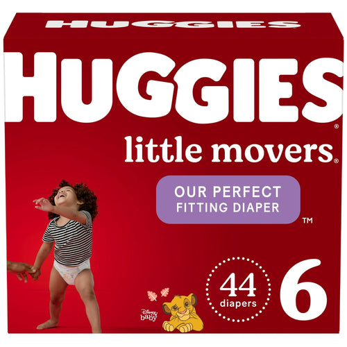 Huggies Little Movers Baby Diapers Size 6; 44 Count EasyOptionXY LLC