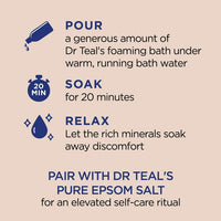 Dr Teal's Foaming Bath with Pure Epsom Salt with Shea Butter & Almond Oil, 34 fl oz EasyOptionXY LLC