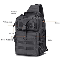 Tactical Medium Sling Range Bag Jupiter Gear