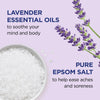Dr Teal's Pure Epsom Salt Soak, Soothe & Sleep with Lavender, 3lbs EasyOptionXY LLC
