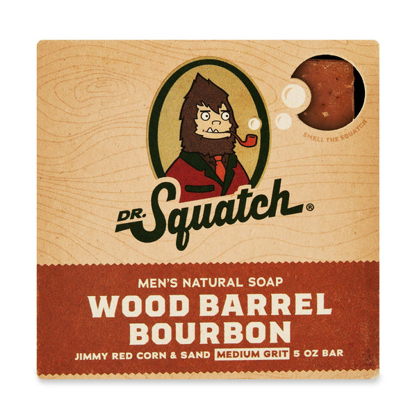Dr. Squatch - Natural Bar Soap, Wood Barrell Bourbon, 5 oz EasyOptionXY LLC