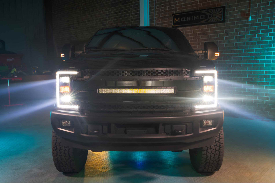 Morimoto Ford Super Duty (17-19) XB Hybrid LED Headlights