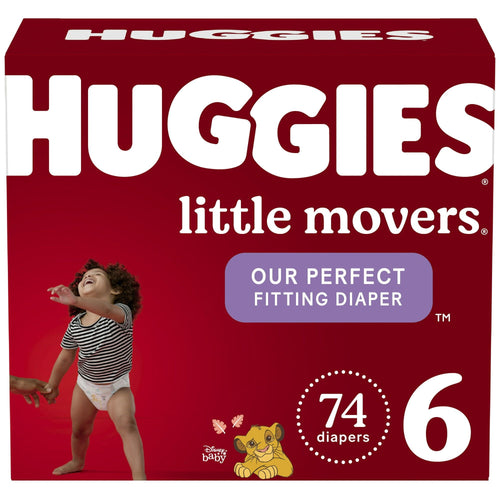 Huggies Little Movers Baby Diapers Size 6; 74 Count EasyOptionXY LLC