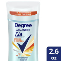 Degree Advanced MotionSense Stress Control Antiperspirant Deodorant, 2.6 oz EasyOptionXY LLC