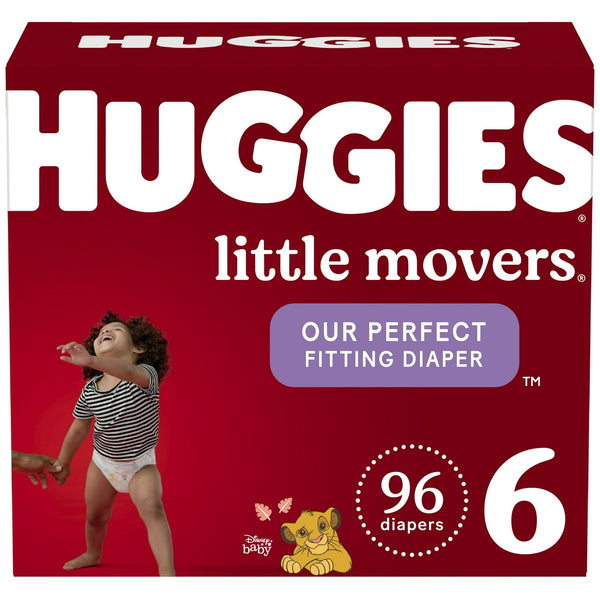 Huggies Little Movers Baby Diapers Size 6; 96 Count EasyOptionXY LLC