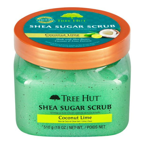 Tree Hut Coconut Lime Shea Sugar Exfoliating and Hydrating Body Scrub, 18 oz EasyOptionXY LLC