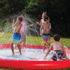 WOW Sports DC Comics Justice League 12ft Splash Pad and Wading Pool Jupiter Gear