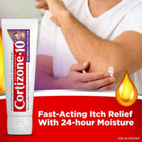Cortizone 10 Max Strength Intensive Moisture Anti-Itch Cream, 1 oz EasyOptionXY LLC