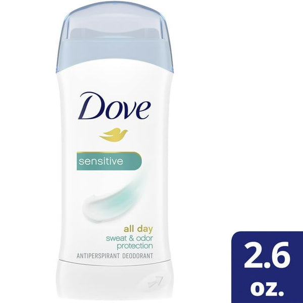 Dove Sensitive All Day Sweat & Odor Protection Antiperspirant Deodorant, 2.6 oz EasyOptionXY LLC