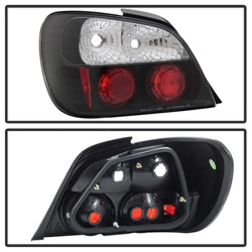 Spyder Subaru Impreza WRX/Sti 02-03 4Dr (Not Fit Wagon)Euro Style Tail Lights Black ALT-YD-SI01-BK OffRoadUSA.com
