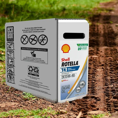 Shell Rotella T4 Triple Protection 15W-40 Diesel Motor Oil, 3 Gallon EasyOptionXY LLC
