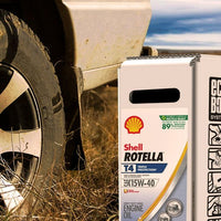 Shell Rotella T4 Triple Protection 15W-40 Diesel Motor Oil, 3 Gallon EasyOptionXY LLC