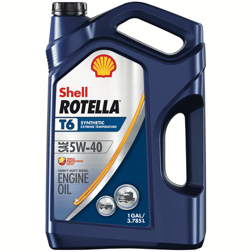 Shell Rotella T6 Full Synthetic 5W-40 Diesel Engine Oil, 1 Gallon EasyOptionXY LLC