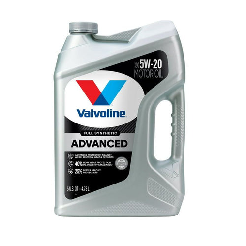 Valvoline Advanced Full Synthetic 5W-20 Motor Oil 5 QT EasyOptionXY LLC