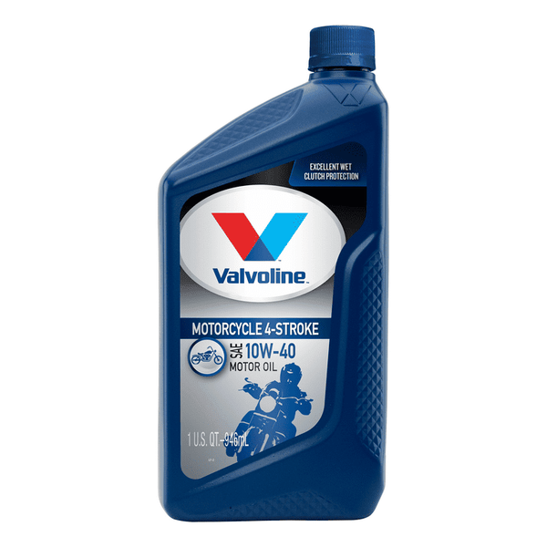 Valvoline 4-Stroke Motorcycle 10W-40 Conventional Motor Oil 1 QT EasyOptionXY LLC