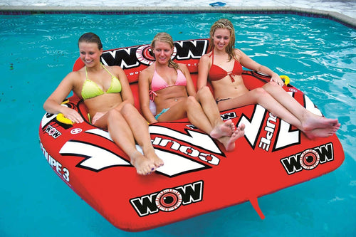 WOW Sports 3-Person Coupe Cockpit Towable (21-1080) Jupiter Gear