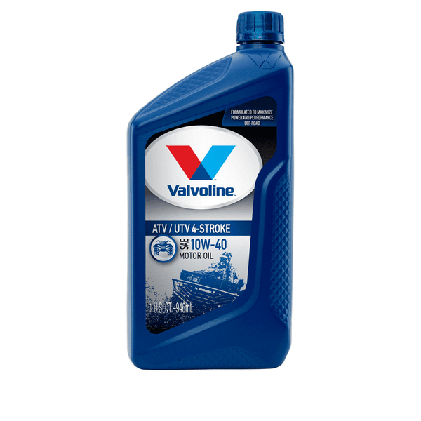 Valvoline 4-Stroke ATV/UTV SAE 10W-40 Motor Oil 1 QT EasyOptionXY LLC