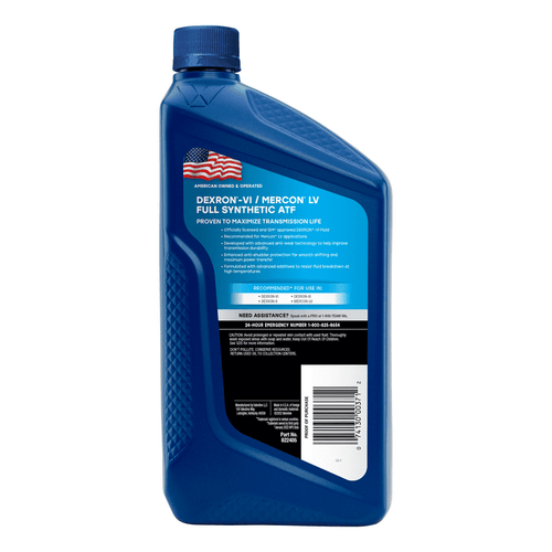 Valvoline DEXRON VI/MERCON LV Full Synthetic Automatic Transmission Fluid (ATF) 1 QT EasyOptionXY LLC