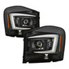 Spyder 04-06 Dodge Durango Projector Headlights - Black PRO-YD-DDU04-LB-BK OffRoadUSA.com