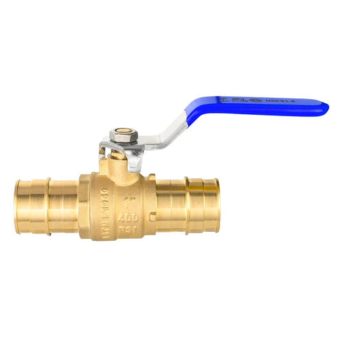 1" PEX Expansion Ball Valve, Blue (Lead Free) Plumbingsell