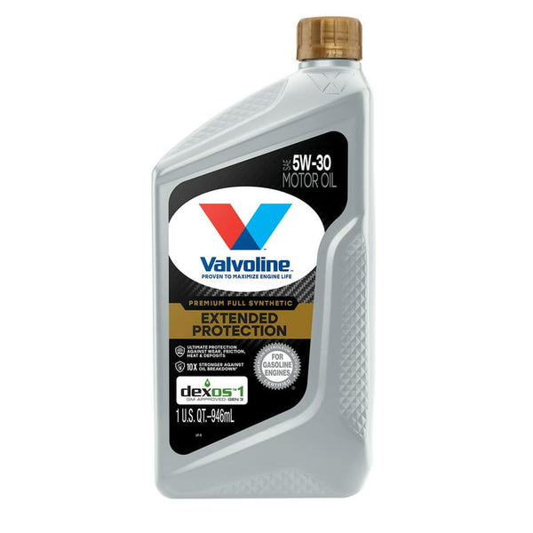 Valvoline Extended Protection Premium Full Synthetic 5W-30 Motor Oil 1QT EasyOptionXY LLC