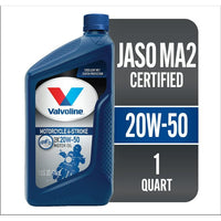 Valvoline 4-Stroke Motorcycle 20W-50 Conventional Motor Oil 1 QT EasyOptionXY LLC