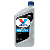 Valvoline European Vehicle Full Synthetic 5W-40 Motor Oil 1 QT EasyOptionXY LLC