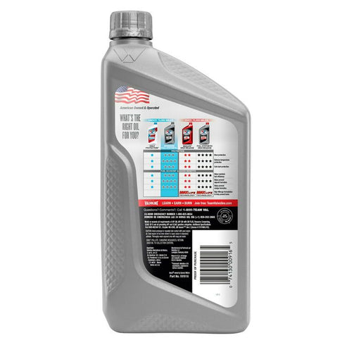 Valvoline Advanced Full Synthetic 0W-20 Motor Oil 1 QT EasyOptionXY LLC