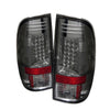 Spyder Ford Super Duty 08-15 LED Tail Lights Smoke ALT-YD-FS07-LED-SM OffRoadUSA.com