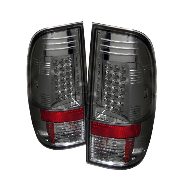 Spyder Ford Super Duty 08-15 LED Tail Lights Smoke ALT-YD-FS07-LED-SM OffRoadUSA.com