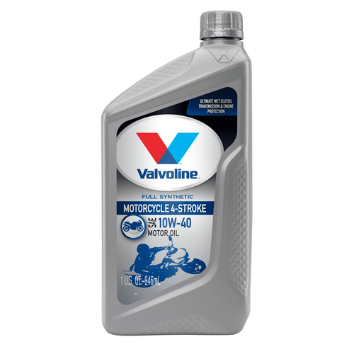 Valvoline 4-Stroke Motorcycle Full Synthetic 10W-40 Motor Oil 1 QT EasyOptionXY LLC