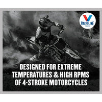 Valvoline 4-Stroke Motorcycle Full Synthetic 10W-40 Motor Oil 1 QT EasyOptionXY LLC