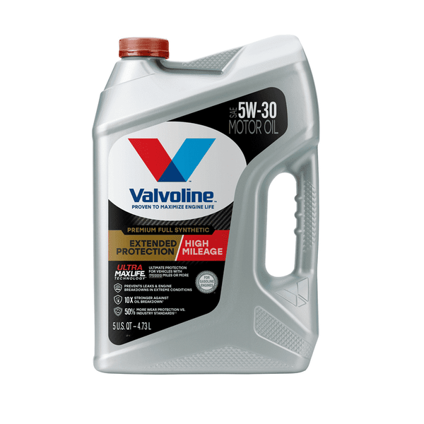 Valvoline Full Synthetic Extended Protection High Mileage 5W-30 Motor Oil, 5QT EasyOptionXY LLC