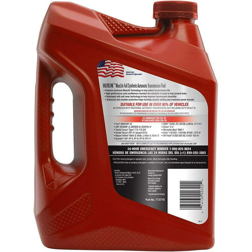 Valvoline Maxlife Dex/Merc Atuo Transmission Fluid 3/1 Gallon Instore Service Item Only EasyOptionXY LLC