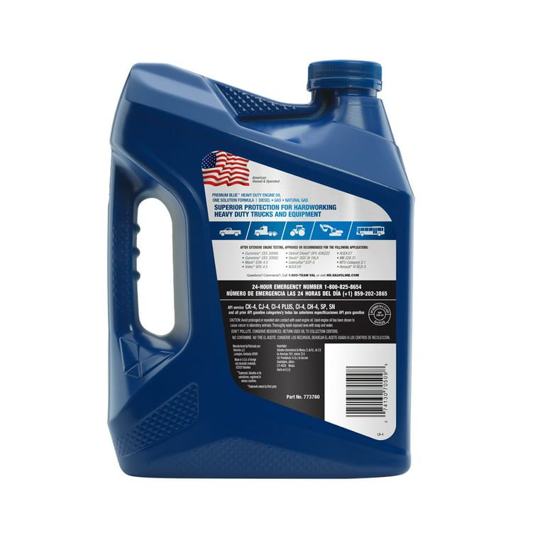 Valvoline Premium Blue Conventional 15W-40 Heavy Duty Diesel Engine Oil 1 GA EasyOptionXY LLC