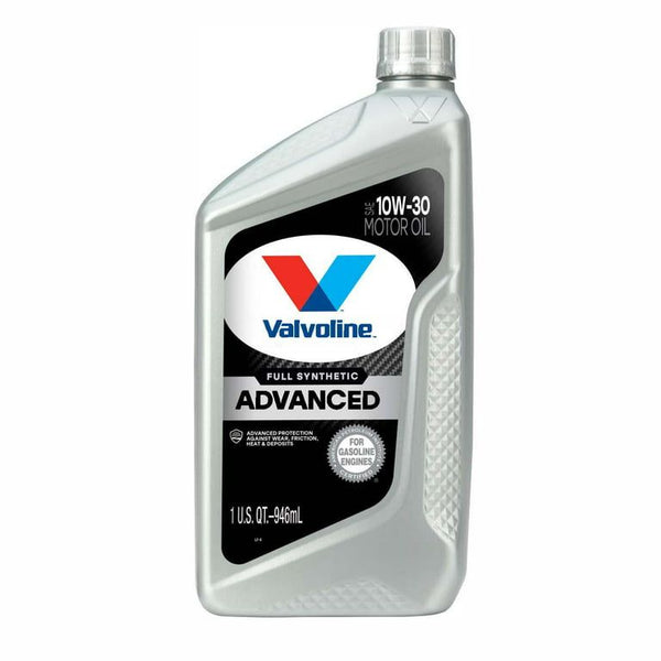 Valvoline Advanced Full Synthetic 10W-30 Motor Oil 1 QT EasyOptionXY LLC